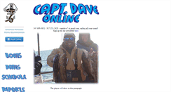 Desktop Screenshot of captdaveonline.com